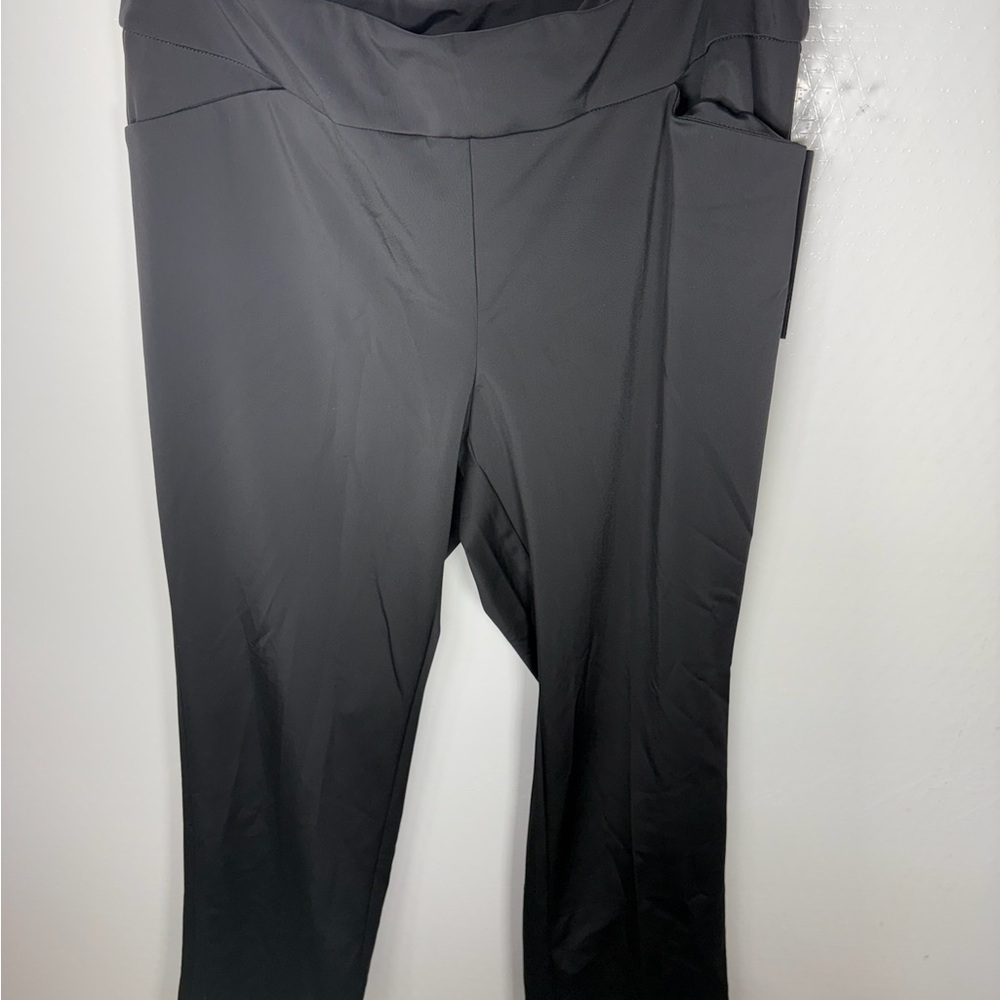 Tribal Charcoal black slacks